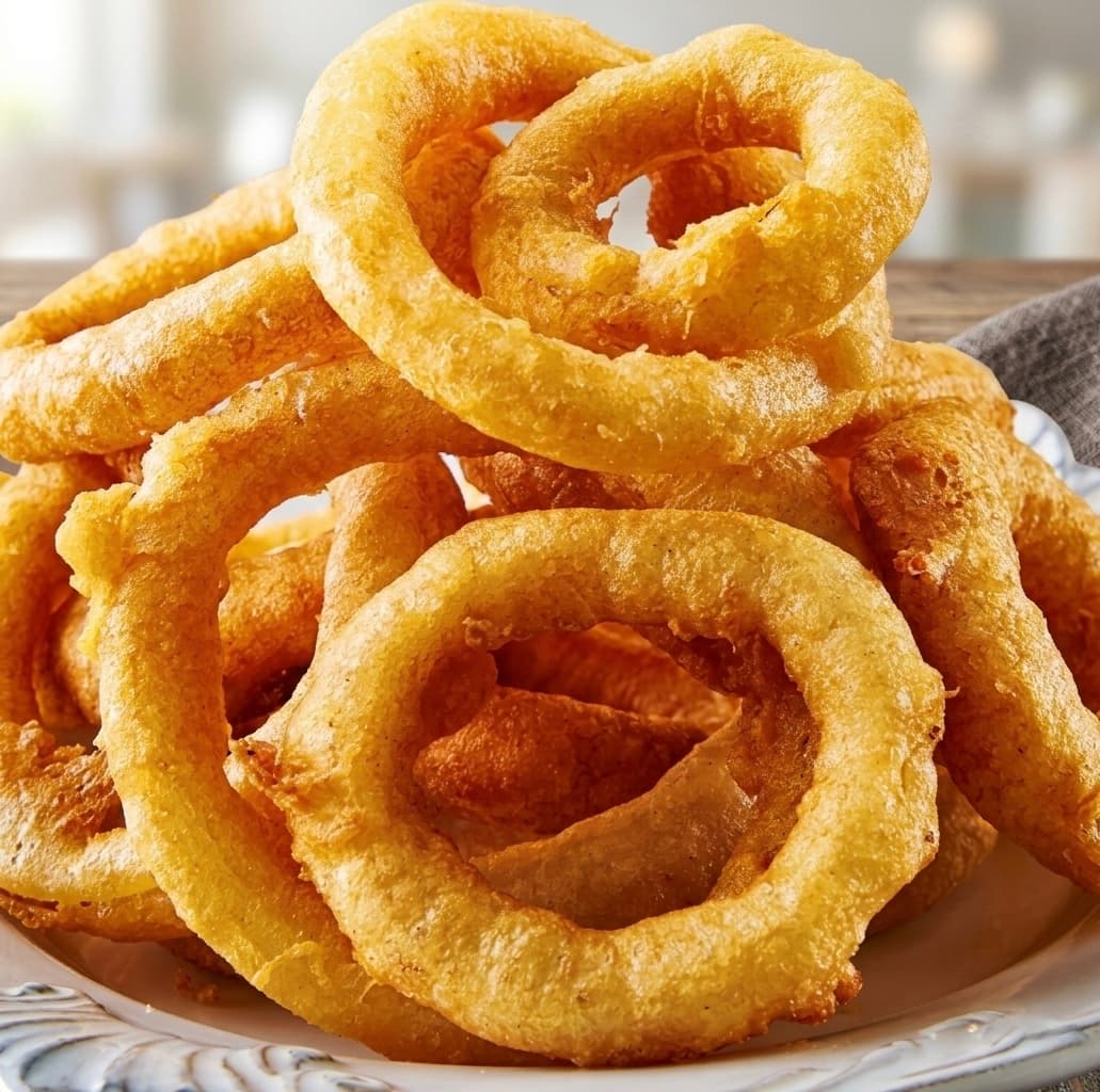 Aros de Cebolla para llevar — Fritos y Rebosados — Rostissería Menjars Pollastres a l'Ast Barcelona