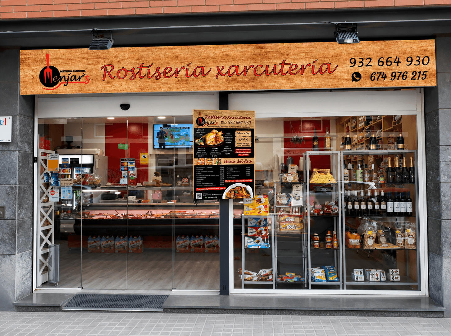 Local de Rostisseria i Xarcuteria Menjars al Clot