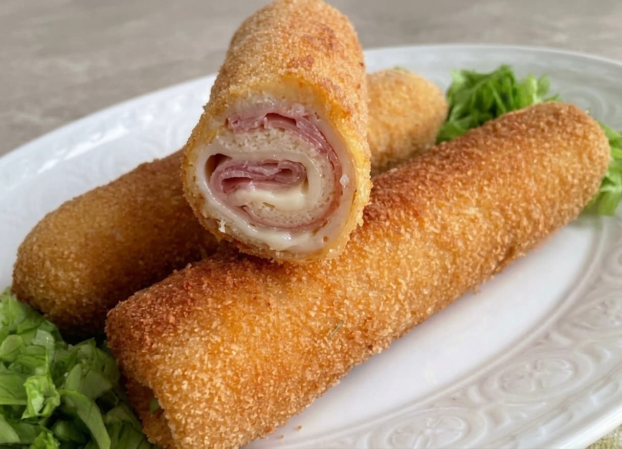 Flamenquínes para llevar — Fritos y Rebosados — Rostissería Menjars Pollastres a l'Ast Barcelona