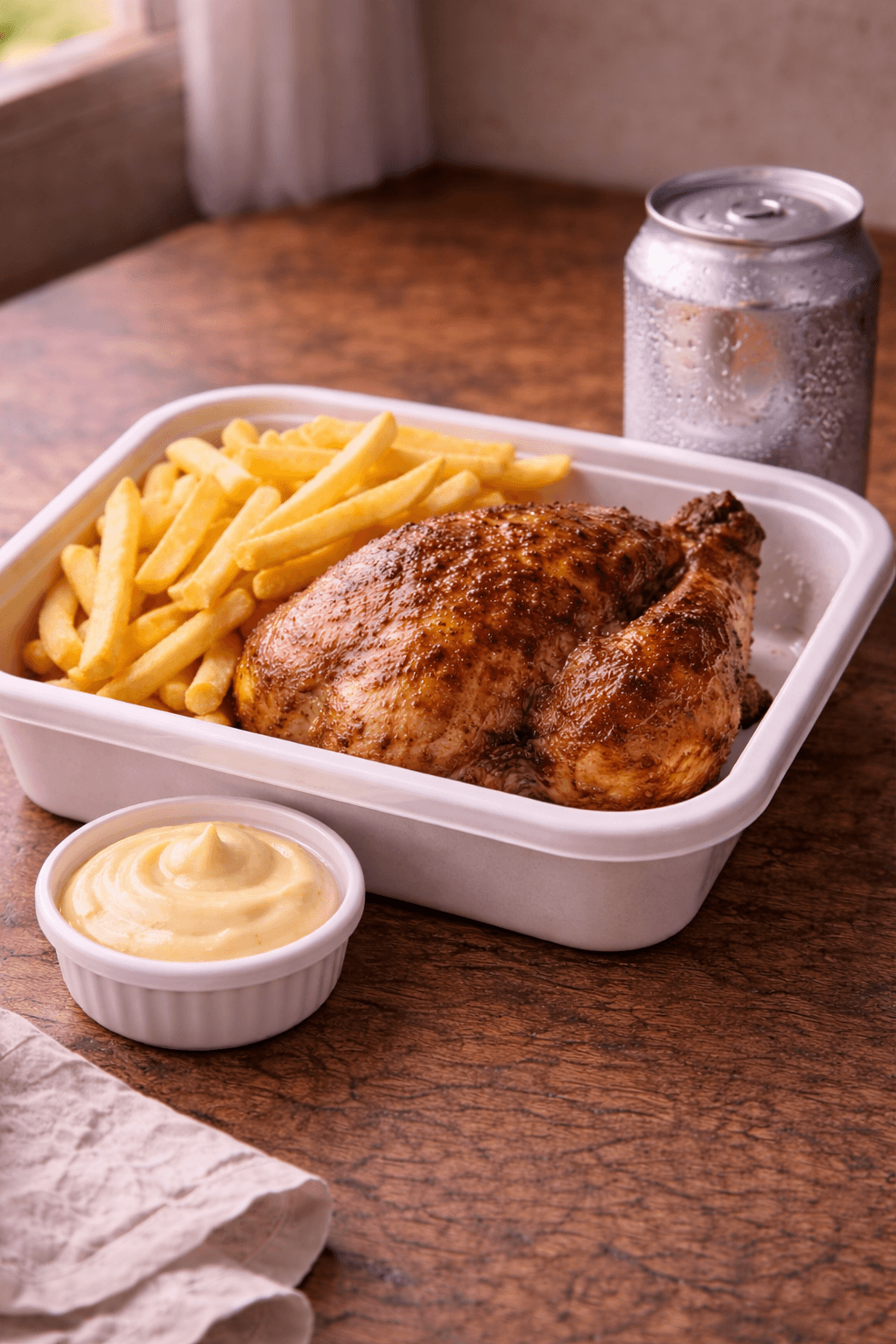 Pack para 2–3 personas con pollo y guarniciones